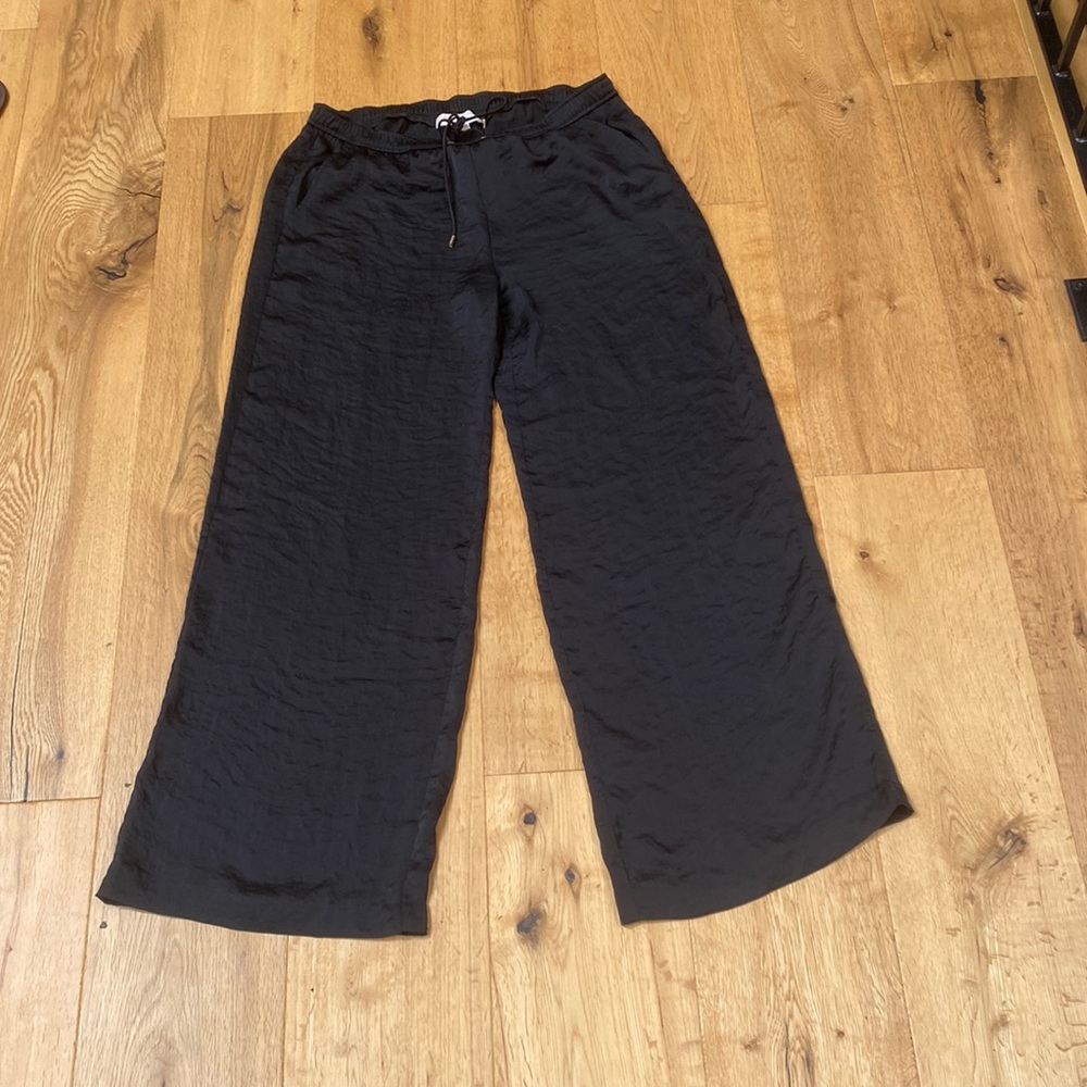 Michael by Michael Kors Soft Black Flare Pants